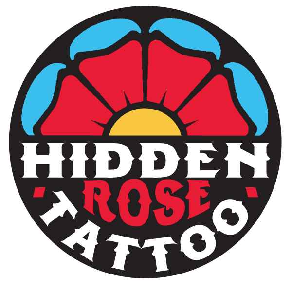 HIDDEN ROSE TATTOO